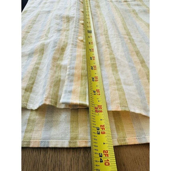 JoS A. Bank Men's XXL 100% Linen Short Sleeve Button Down Spring Summer - Picture 5 of 8